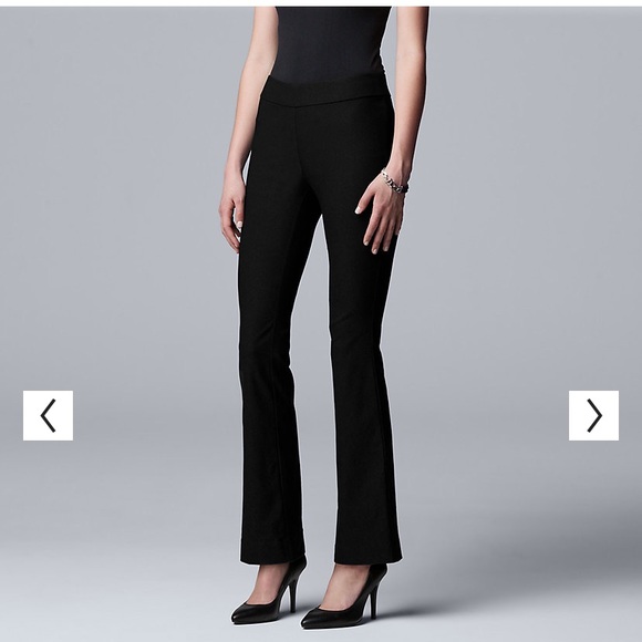 Simply Vera Vera Wang | Pants u0026 Jumpsuits | Simply Vera Black Dress Pants |  Poshmark